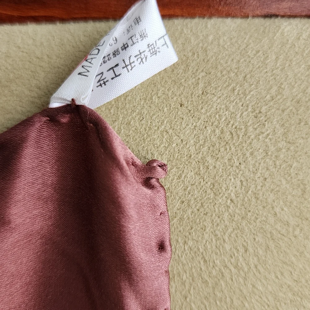 Huasheng Floral Silk Scarf